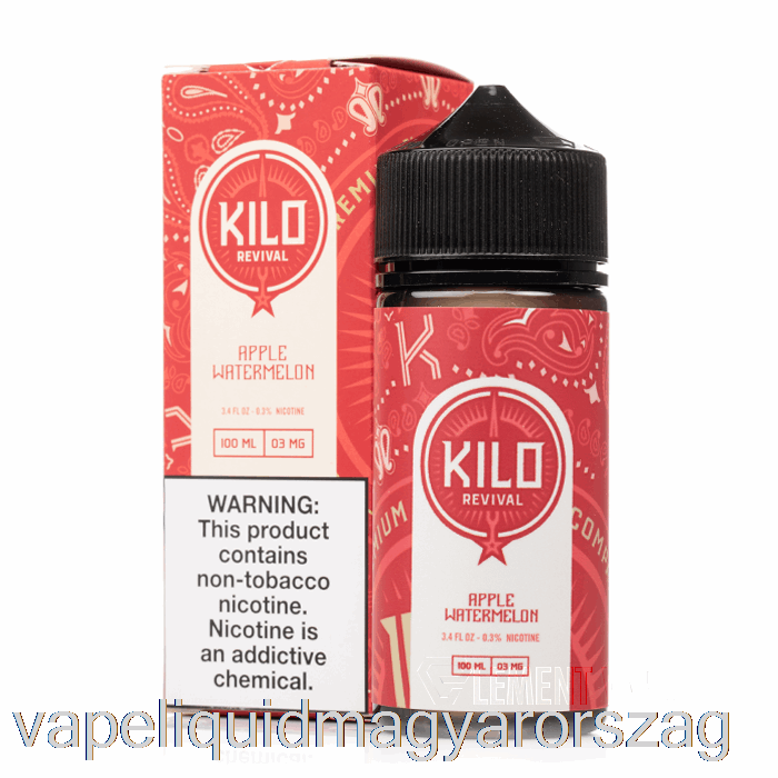 Alma Görögdinnye - Kilo Revival - 100ml 6mg Vape Folyadék